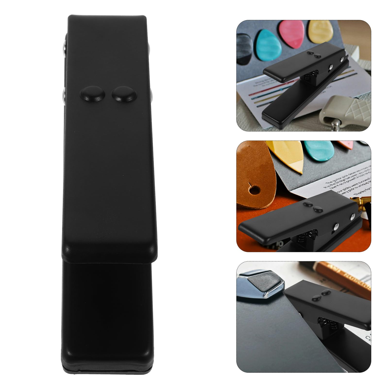 UKCOCO Púa De Guitarra Negra Accesorios Para Guitarra Herramienta Para Fabricar Púas De Para Guitarristas Para Tocar Casa o Concierto