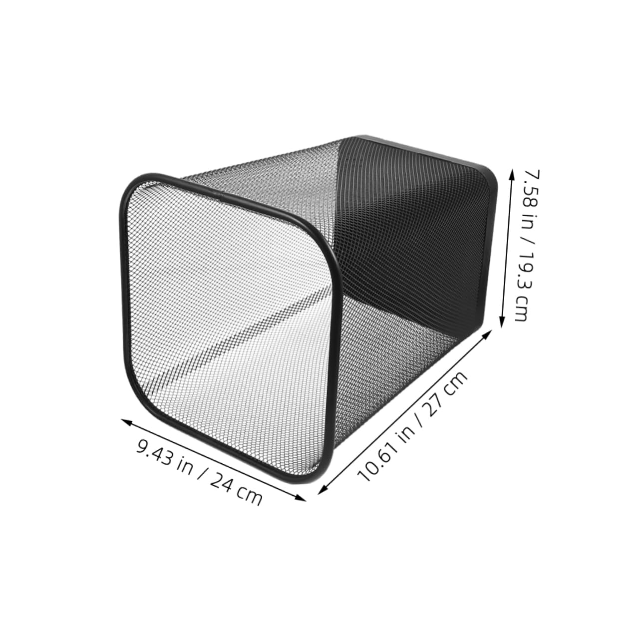 Cestino Della Spazzatura Metallo Rete Per Ufficio e Casa Cestino Elegante e Versatile Per Camera Da Letto Cucina e Ambienti Di Lavoro