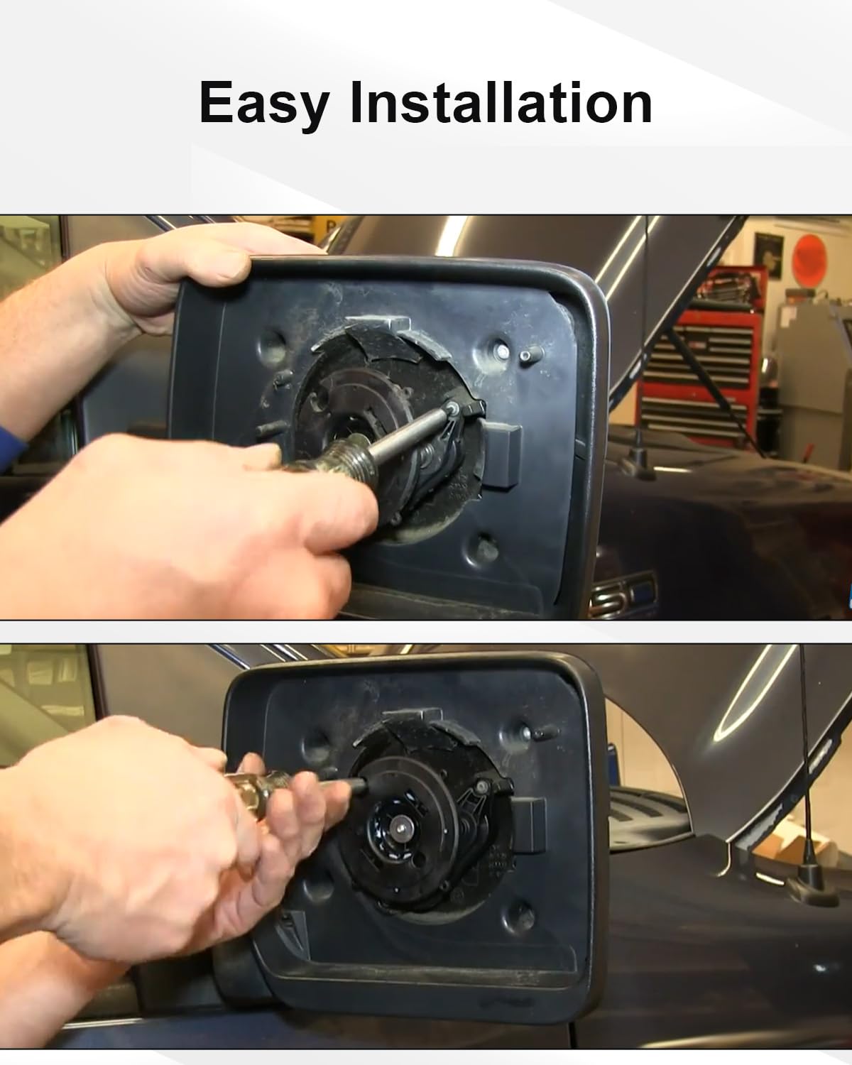 924-415 Side Mirror Control Motor Fit for Ford Edge Expedition Explorer F-150 Fit for Honda Pilot Acura Fit for Lincoln Continental Mark LT MKC MKS MKT MKX Replace 6U5Z17D696D 76210STXH02 76210STXH03