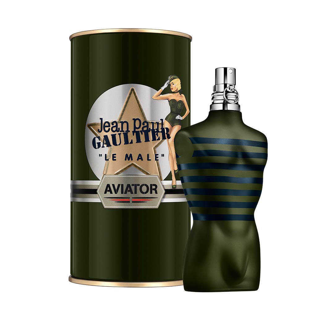 香水(男性用) Jean Paul Gaultier Le male Aviator 125ml Jean Paul Gaultier Le Male Aviator EDT 125ml 125 ml | Amazon.com.br