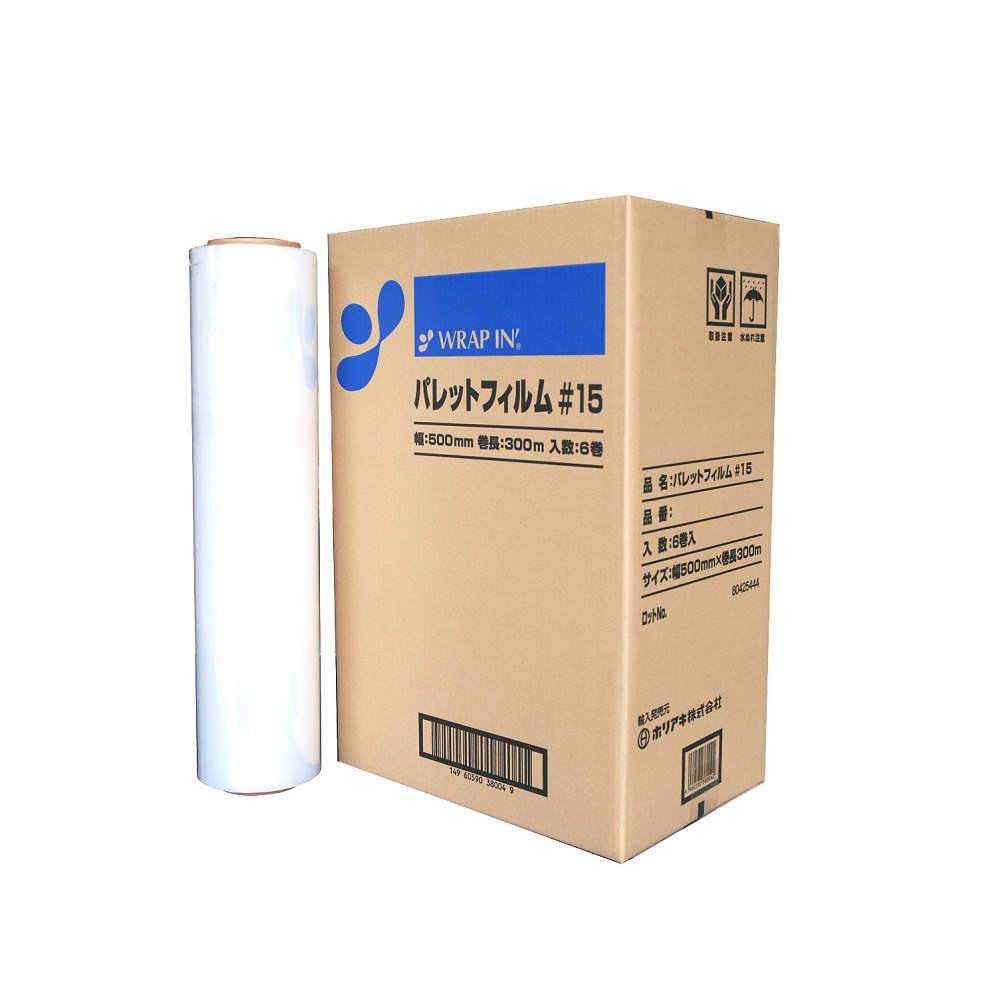 【大量入荷】 ホリアキ パレットフィルム 梱包用 ラップイン  ストレッチフィルム 【10997587】 Amazon.co.jp: ホリアキ ストレッチフィルム ラップイン パレット