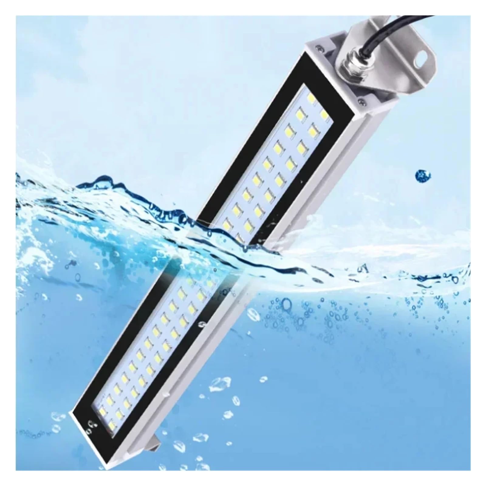 22CM/35CM/40CM/53CM Led obrabiarka światło robocze wodoodporna olejoodporna lampa tokarka CNC oświetlenie przemysłowe stop aluminium Wysoka jasność(40CM,DC 24-36V)