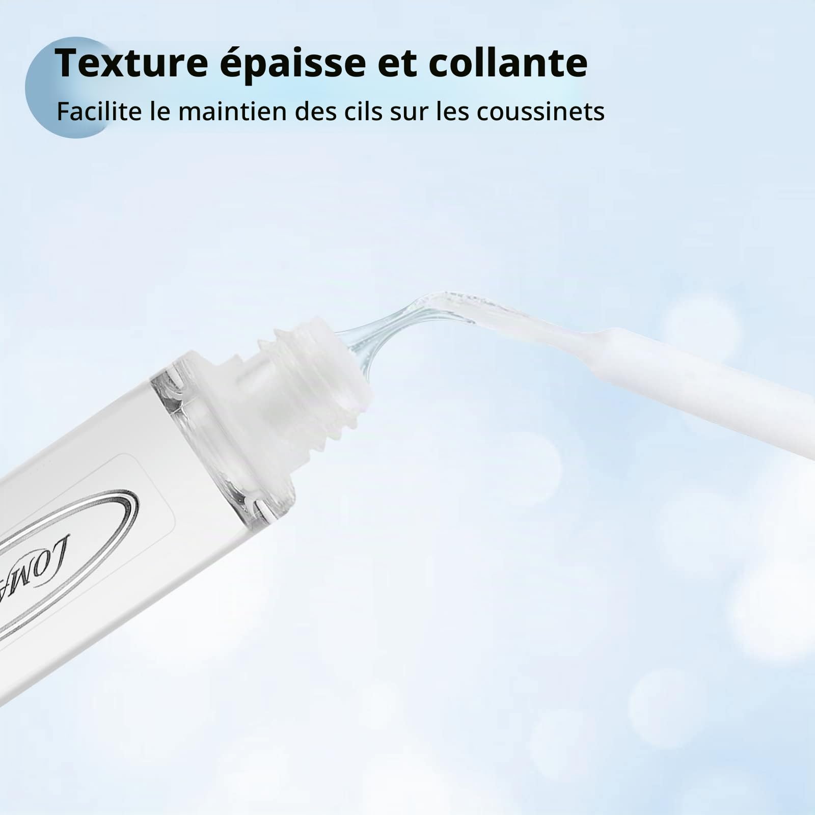 Colle Rehaussement Cils, Lash Lift Colle, Forte Tenue Collante - Convient pour le Salon ou le Bricolage (5 pièces)
