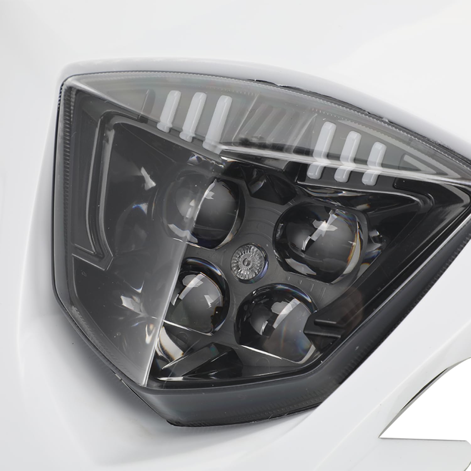 JFG RACING Faro Anteriore LED Per Moto Enduro - Bianco, Per EC250 EC300 EC350 2019-2023