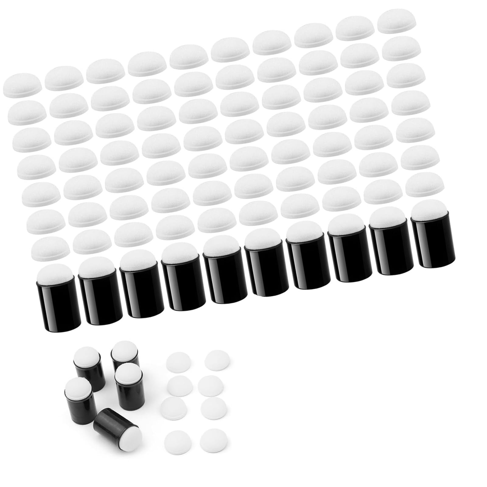Of 80 Sturdy Blending Tool Suitable for Fabric Dyeing and Art Creation Featuring Quick Rinses Feature Craft Sponge Tool