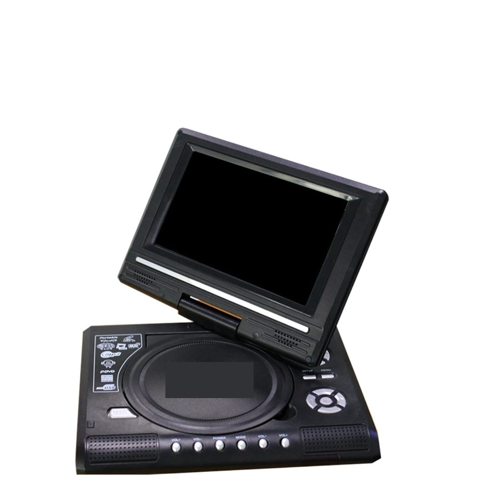 Mini lettore DVD Lettori CD da 7,8 pollici Digital Smart TV tavolo con telecomando Teatro viaggio portatile per auto e bambini