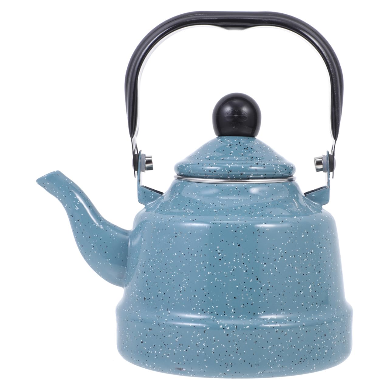 Bouilloire en émail en porcelaine émaillée et acier inoxydable à gaz