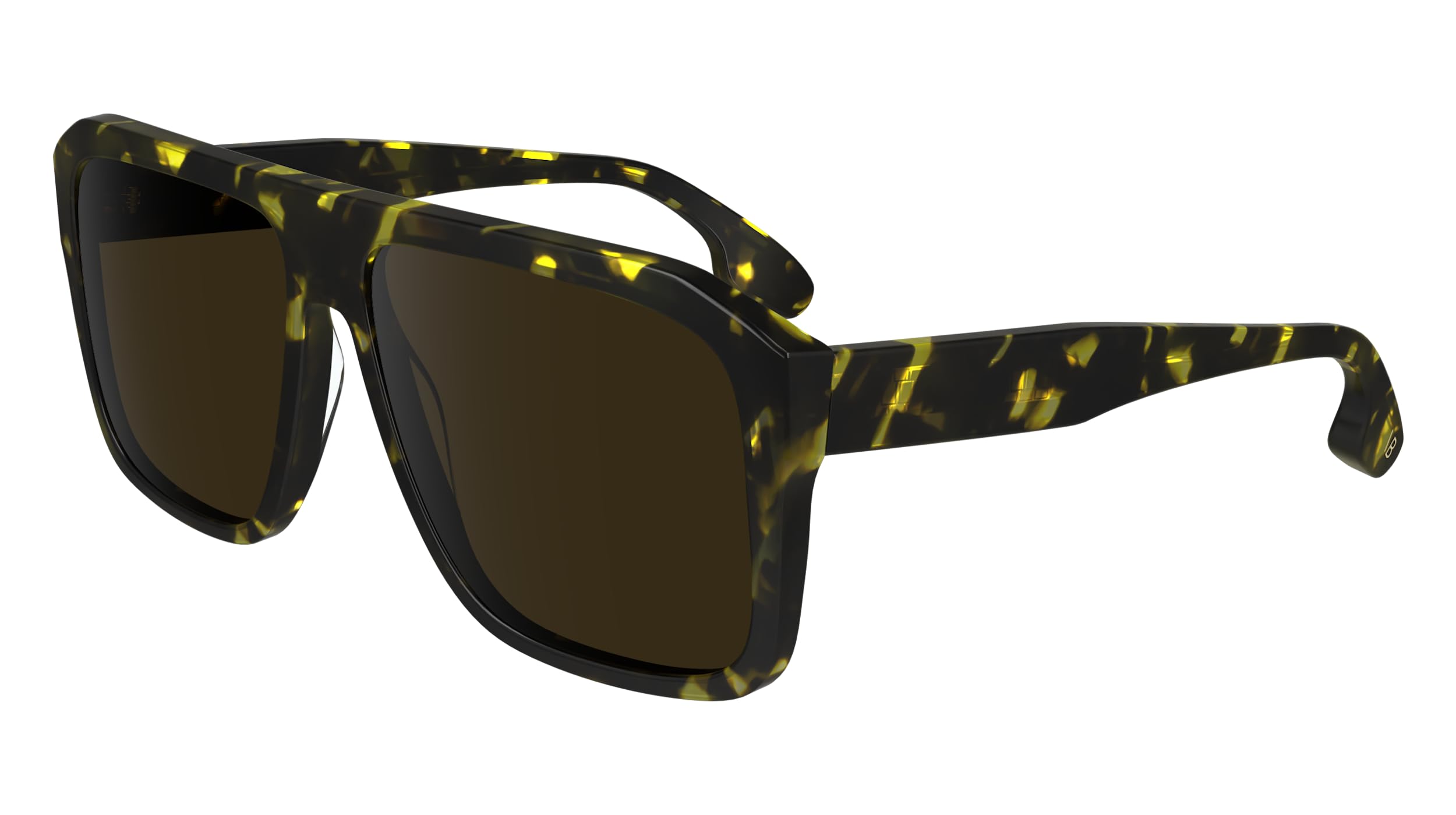 BURBERRY Eyeglasses Victoria Beckham - Vb671s Black Yellow Havana / 59 Bridge: 14 Horizontal Measurement: 59 Vertical Measurement: 51