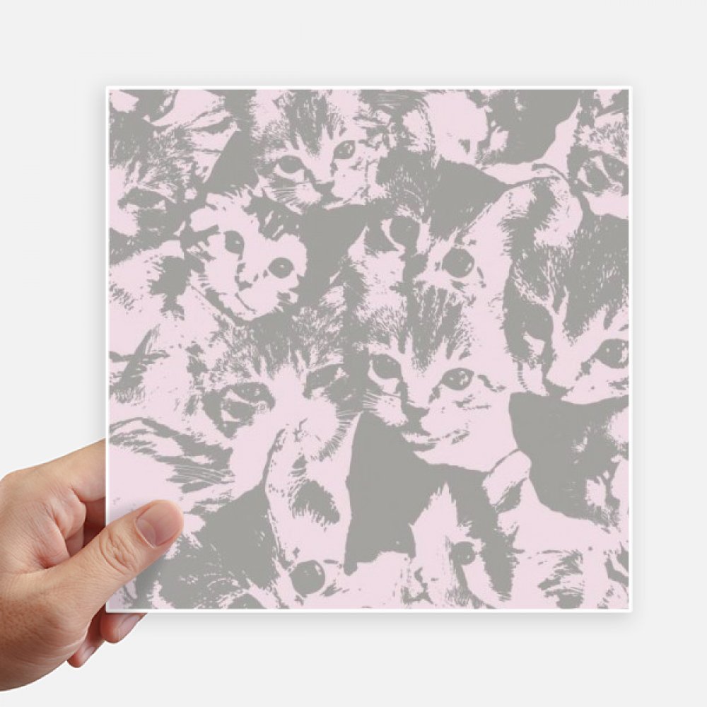 Autocollant chat pour les passionnés d'animaux | Idée déco mur et bagage