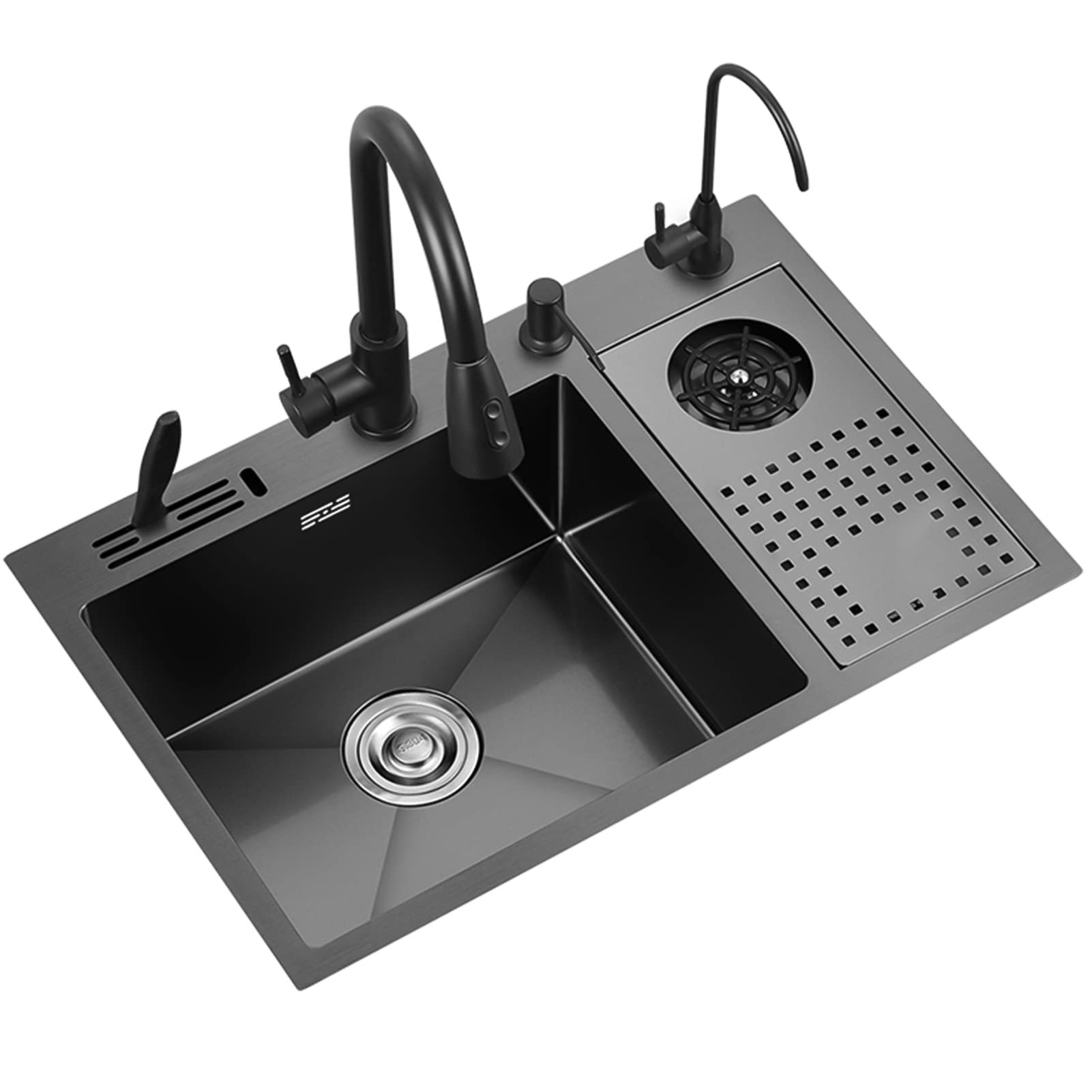 Cucina lavabicchieri, lavabicchieri da banco in Acciaio Inox con Una Sola Vasca, lavabicchieri da Bar, lavabicchieri ...