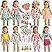 HOAKWA American Doll Clothes and Accessories for 18 Inch Doll, 18