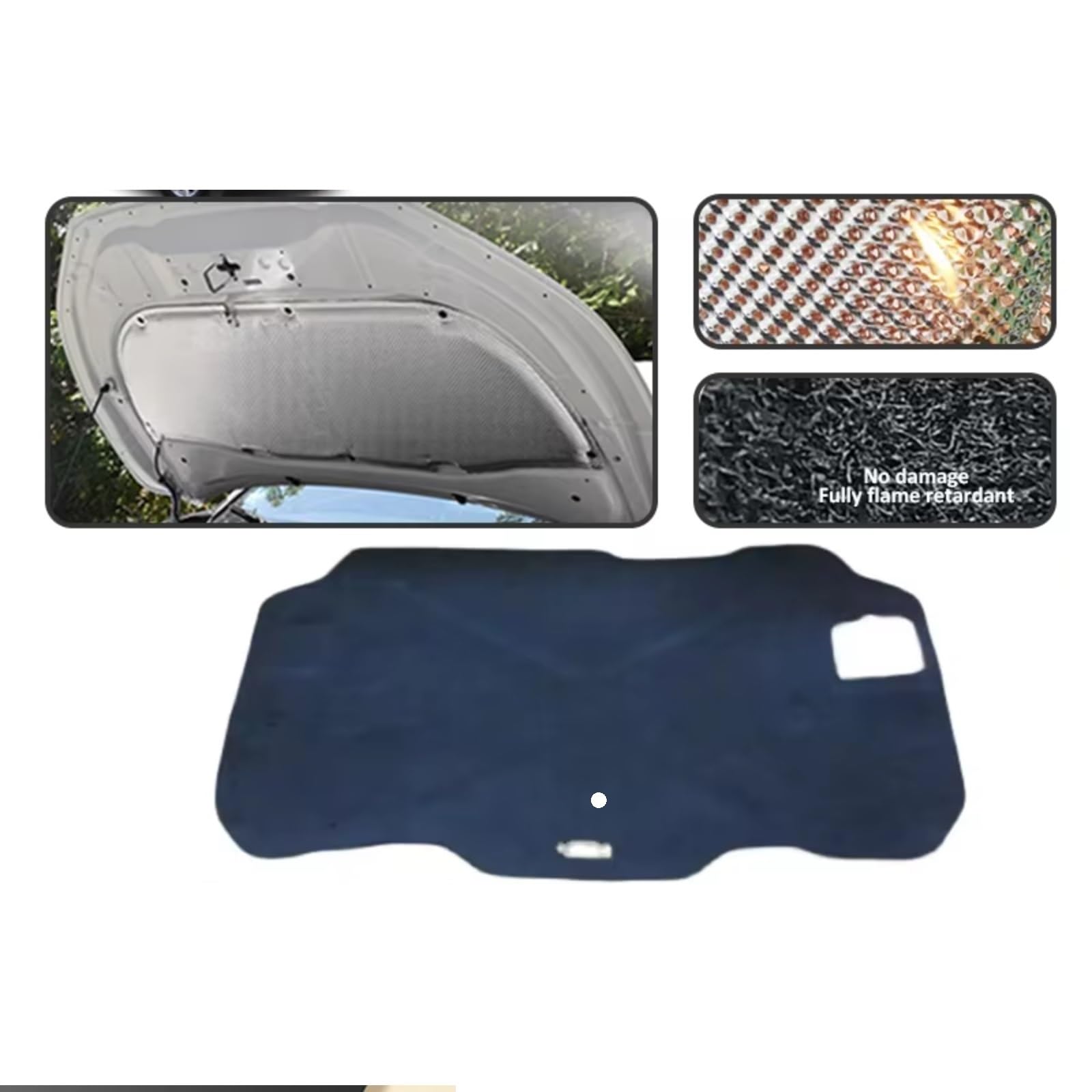 Osłona akustyczna silnika dźwiękoszczelna osłona do Mitsubishi do Pajero dla Montero dla Shogun V83 87 88 93 97 98 W 2018 2019 2020 2007-2021 mata dźwiękoszczelna silnika z przednią maską