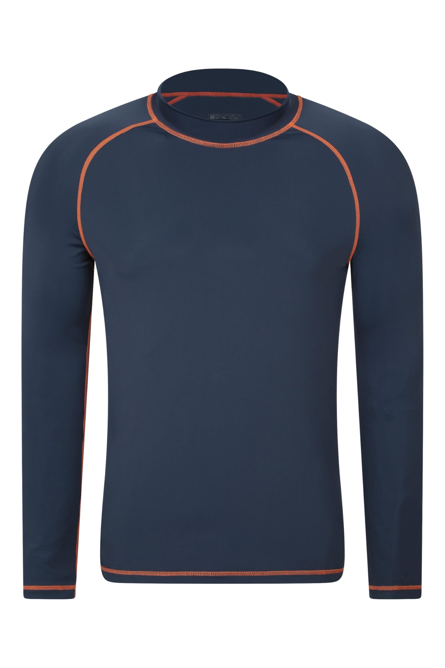 Mens Long Sleeve Rash Vest - Purple