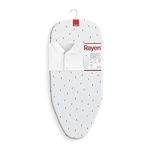Rayen | Tabla de planchar Sobremesa | Plegable Compacta | Malla Metálica | Válida para Colgar | Estampada | Dimensiones: 73.5 x 31.5 cm
