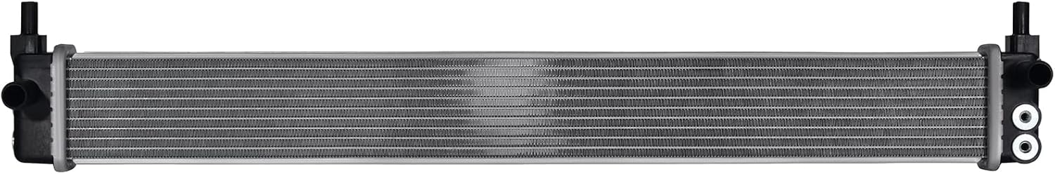 SCITOO Engine Coolant Aluminum Radiator Assembly for 2010-2015 for Toyota for Prius 1.8L 2012-2015 for Toyota for Prius C 1.5L 2012-2015 for Toyota for Prius Plug-In 1.8L; Replace: 13124