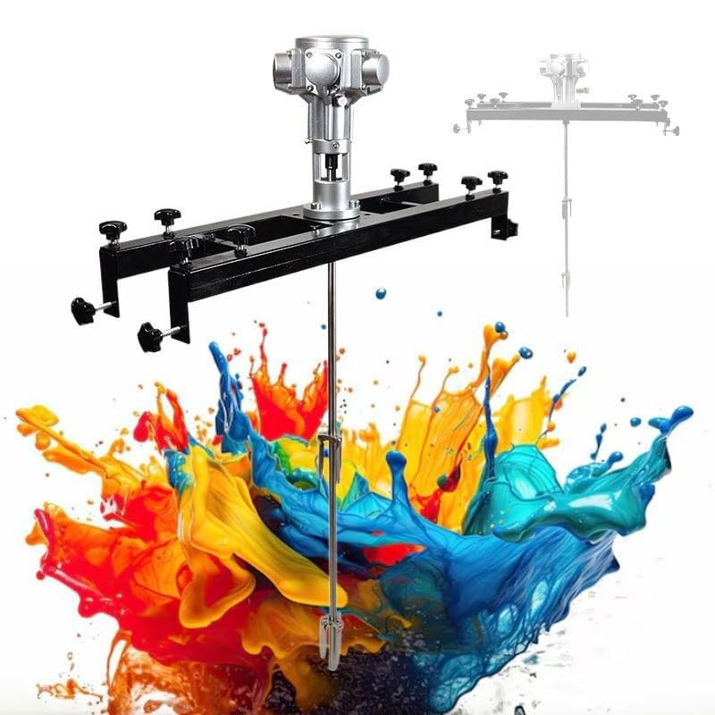 Mélangeur de peinture IBC 3280W électrique à hélice pliante avec support