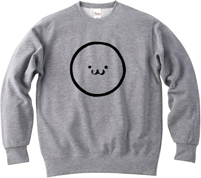Amazon Co Jp まる 丸 印 サークル 記号 図形 筆絵 イラスト おもしろ スウェット トレーナー 服 ファッション小物