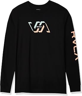 Mens Graphic Long Sleeve Crew Neck Tee ShirtT-Shirt