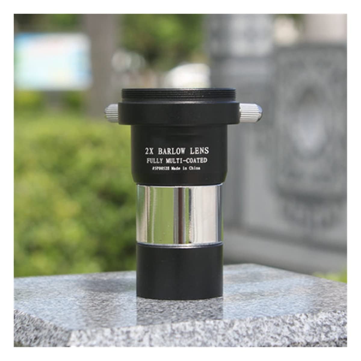 Microscope 2X Extender, Aluminum Alloy Optical Glass Lens Accessories