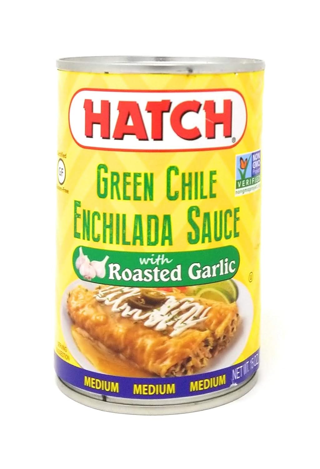 Hatch Green Chile Enchilada Sauce with Roasted Garlic
