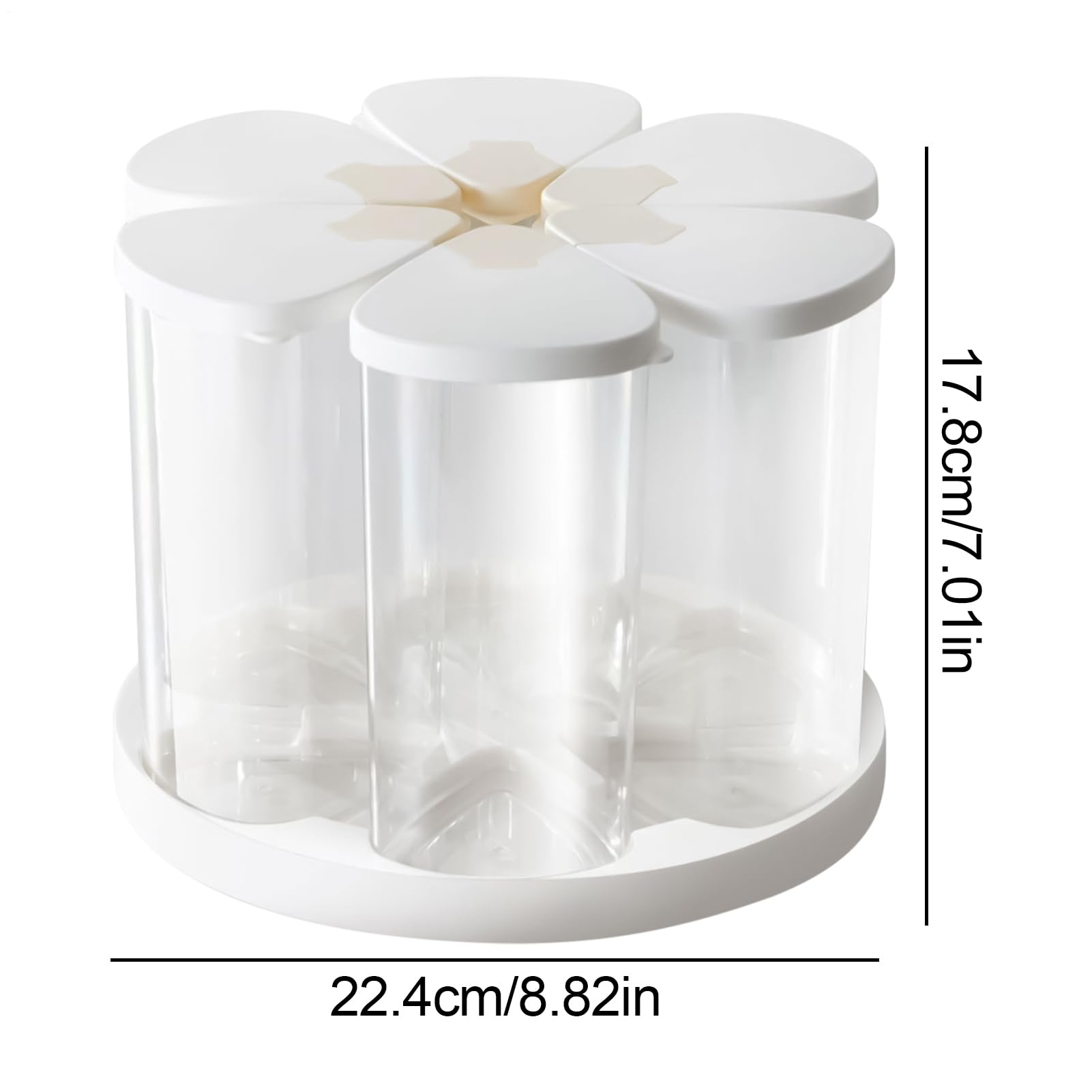 Dispensador Giratorio Cereales Organizador Recipientes Almacenamiento Porta | Contenedores De Alimentos Dispensador Cereales Para Cocina Despensa Armario Cereal Harina Azúcar Caramelos Snack