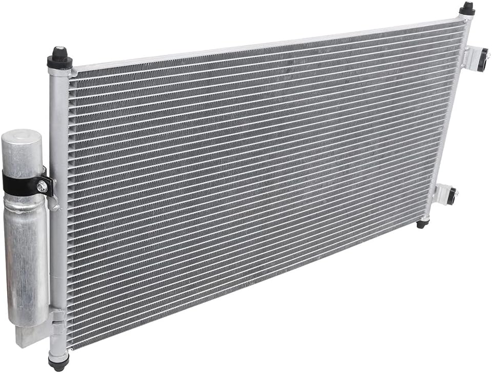 OCPTY Condenser fits for 2007-2012 for Nissan Sentra A/C Aluminum Condenser, Air Conditioning Condenser