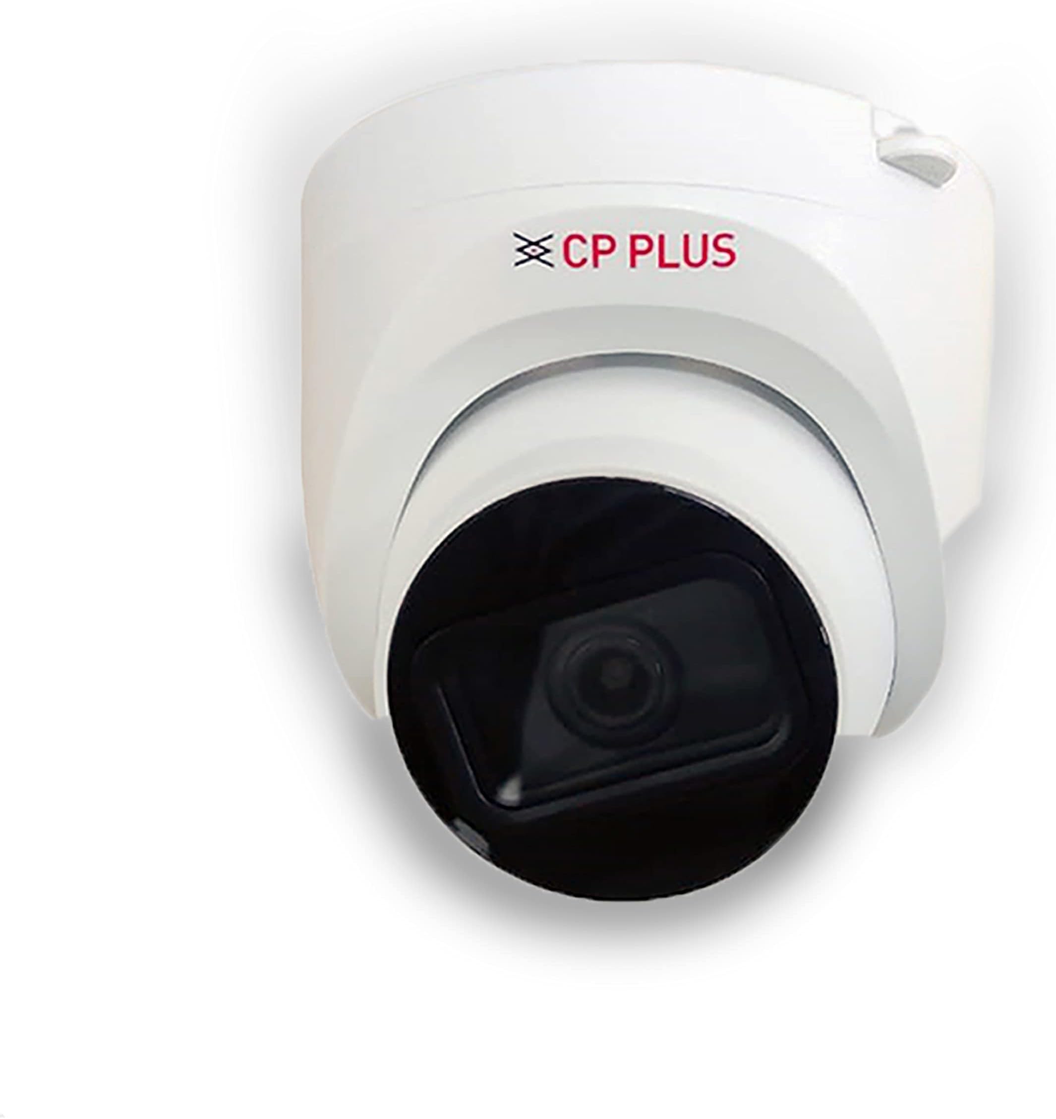 CP PLUS 5MP IR Dome Camera | 3.6mm Fixed Lens up to 20 M IR Distance | Max. 25fps@5MP (16:9 Video Output), White - CP-USC-DC51PL2-V3