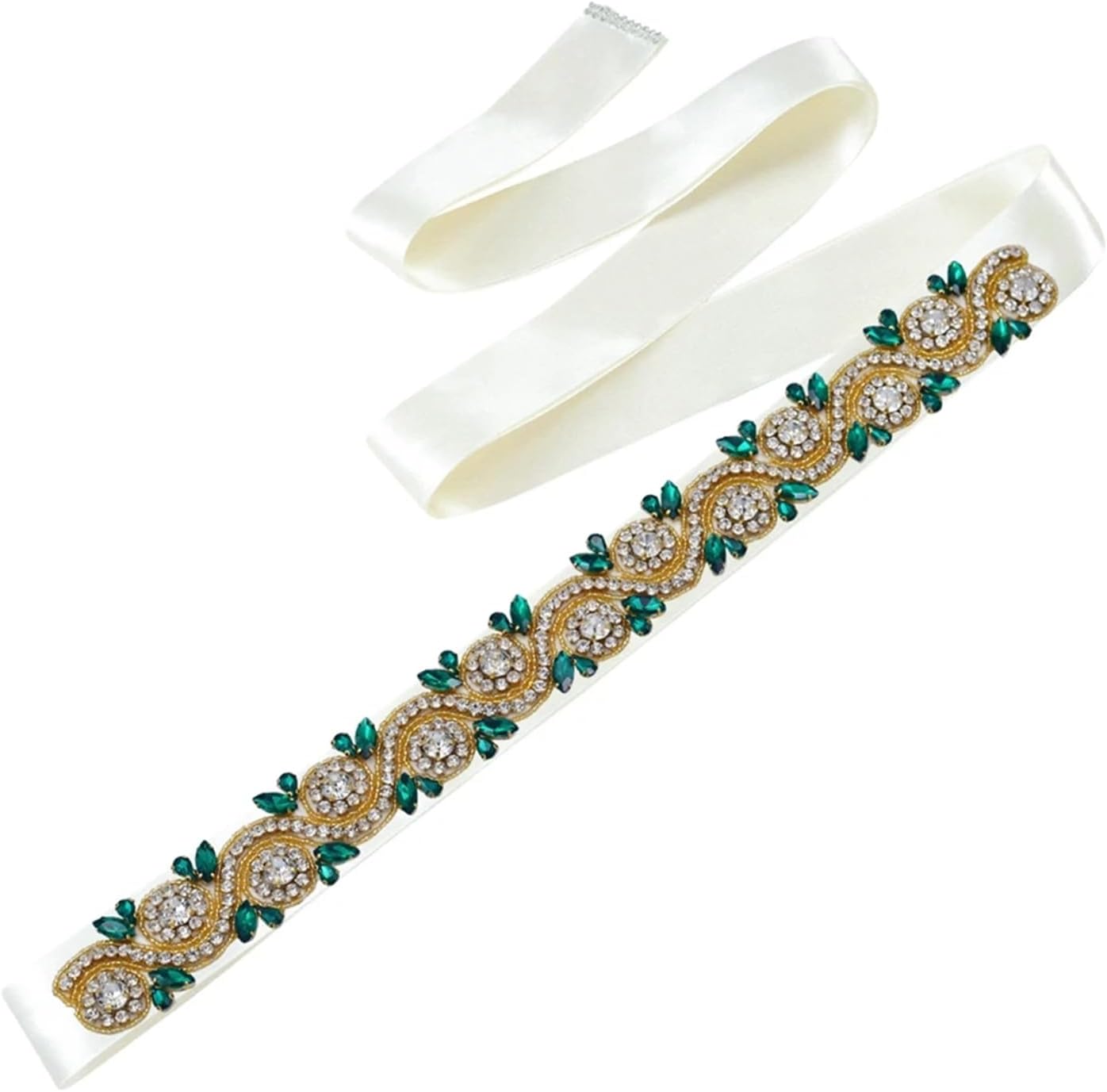 Women’S Luxury Bridal Belt With Rhinestone Diamonds A Handmade Caftan Sash For Wedding Party Dresses And Gowns