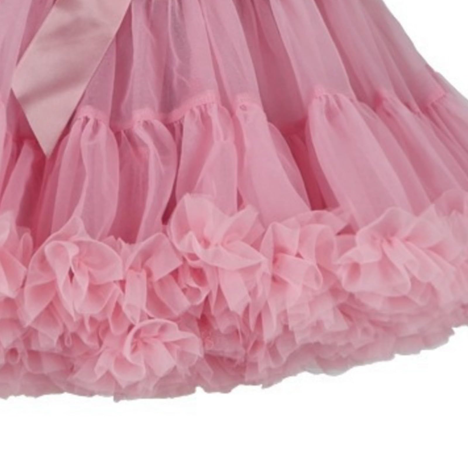 Gonna tutù Bambina Tulle con Vita Elastica Tutua Ragazze Morbida Leggera Gonne da Balletto Principessa per Danza Festa Carnevale,Sottogonna Tulle,Moda Misteriosa