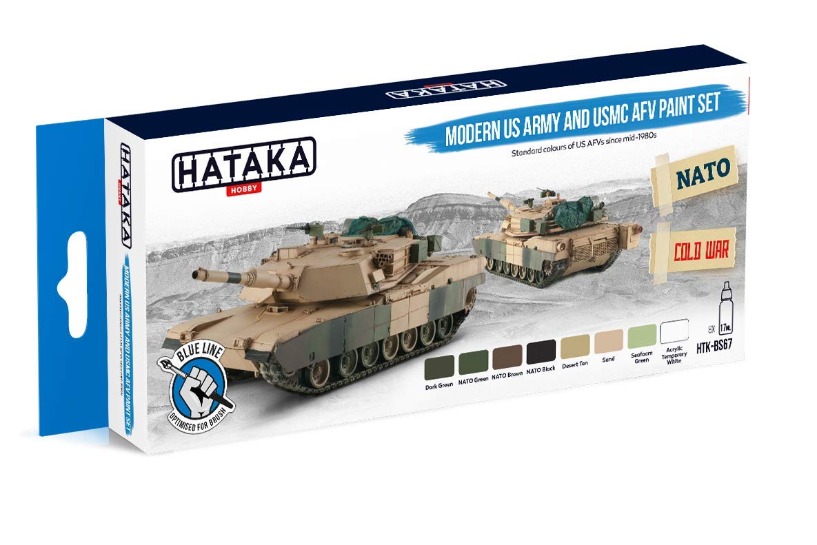 Set HTK-BS67 pour peindre les camouflages modernes de l'US Army et USMC