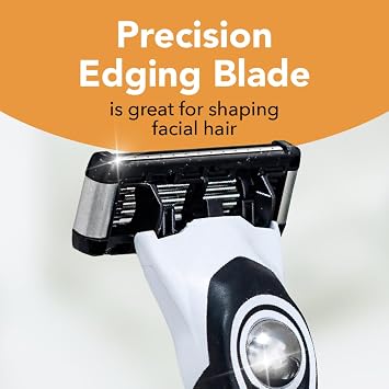BIC Flex 5 Refillable Razors for Men, Long-Lasting 5 Blade Razors for a Smooth and Comfortable Shave, 1 Handle and 7 Cartridges, 8 Piece Shaving Kit