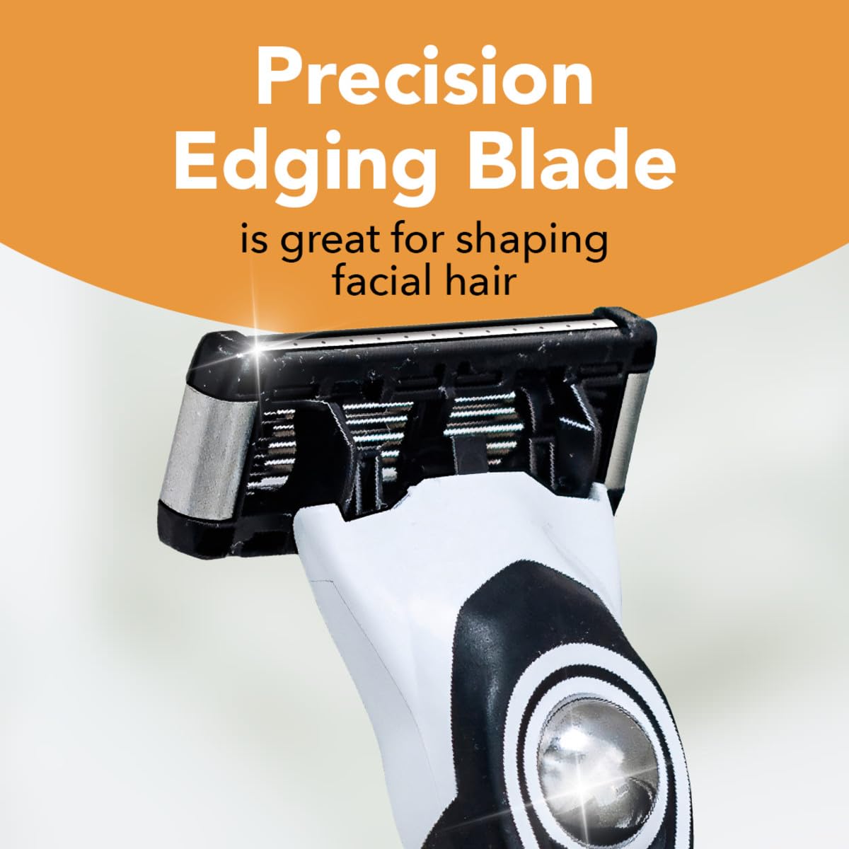 Flex 5 Men's Refillable 5 Blade Razors, Long-Lasting and Comfortable Shave, 1 Handle and 7 Cartridges