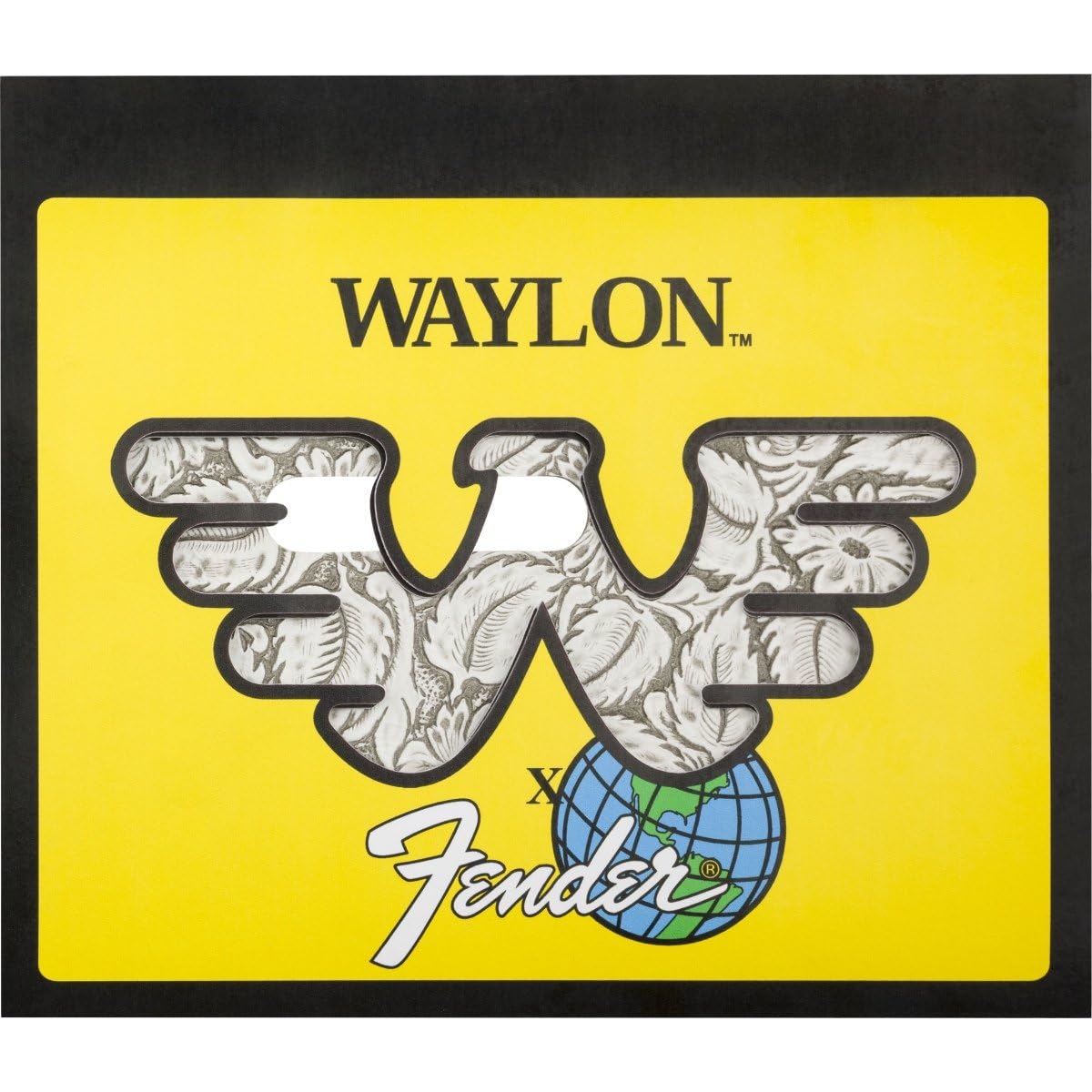 Fender Waylon Jennings Pickguard White - Battipenna