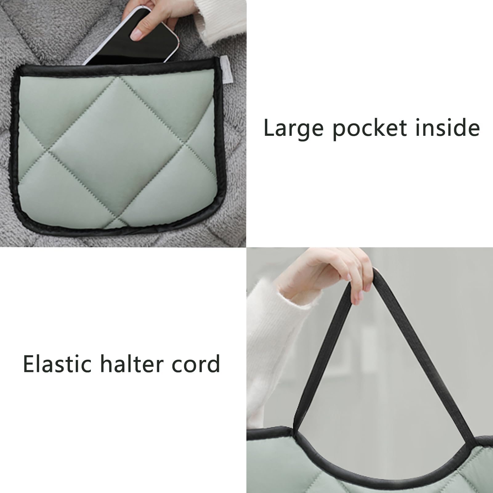 Couverture de protection des jambes de moto, doublure en peluche épaisse, coupe-vent, pour guidon de scooter et vélo électrique – Équipement de protection contre les intempéries