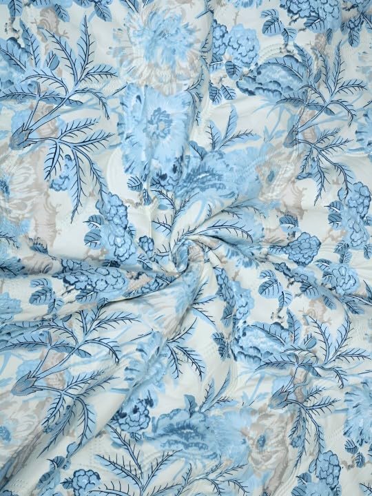 Image of Akshya Cotton Summer Blanket - Double Bed King Size - Reversible AC Comforter