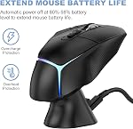 Dock de recharge pour la souris G Pro X Super-léger,G502 Vitesse lumineuse, G703, G903 Vitesse lumineuse et G PRO Système de charge sans fil de jeu de souris Powerplay sans fil