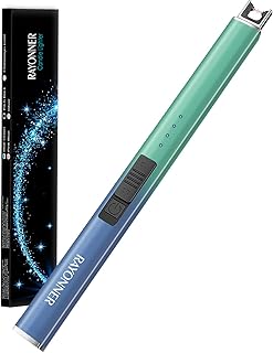 RAYONNER Lighter Electric Lighter Candle Lighter USB Lighter, Stocking Stuffers for Adults Women Men Wife Sister Friend, f...