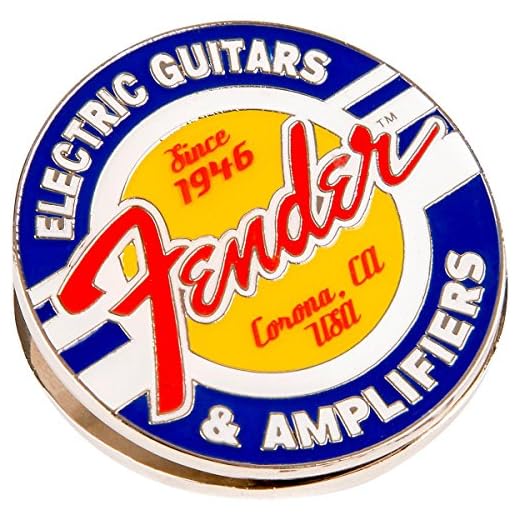 Fender Magnet Clip Guitars and Amps Logo · Artículos de regalo