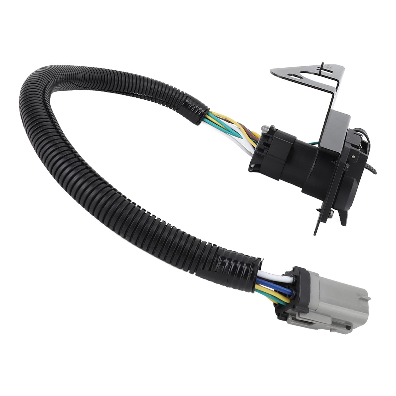 Aramox Arnés de Cables para Remolque de Remolque, Material ABS Duradero, Conexión de de 4 y 7 Pines para F-450 Super Duty y F-550 Super Duty