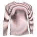 Genuine Russian OMON Special Forces TELNYASHKA - Red Striped MVD Long Sleeved T-Shirt Top (42" Chest (Large))