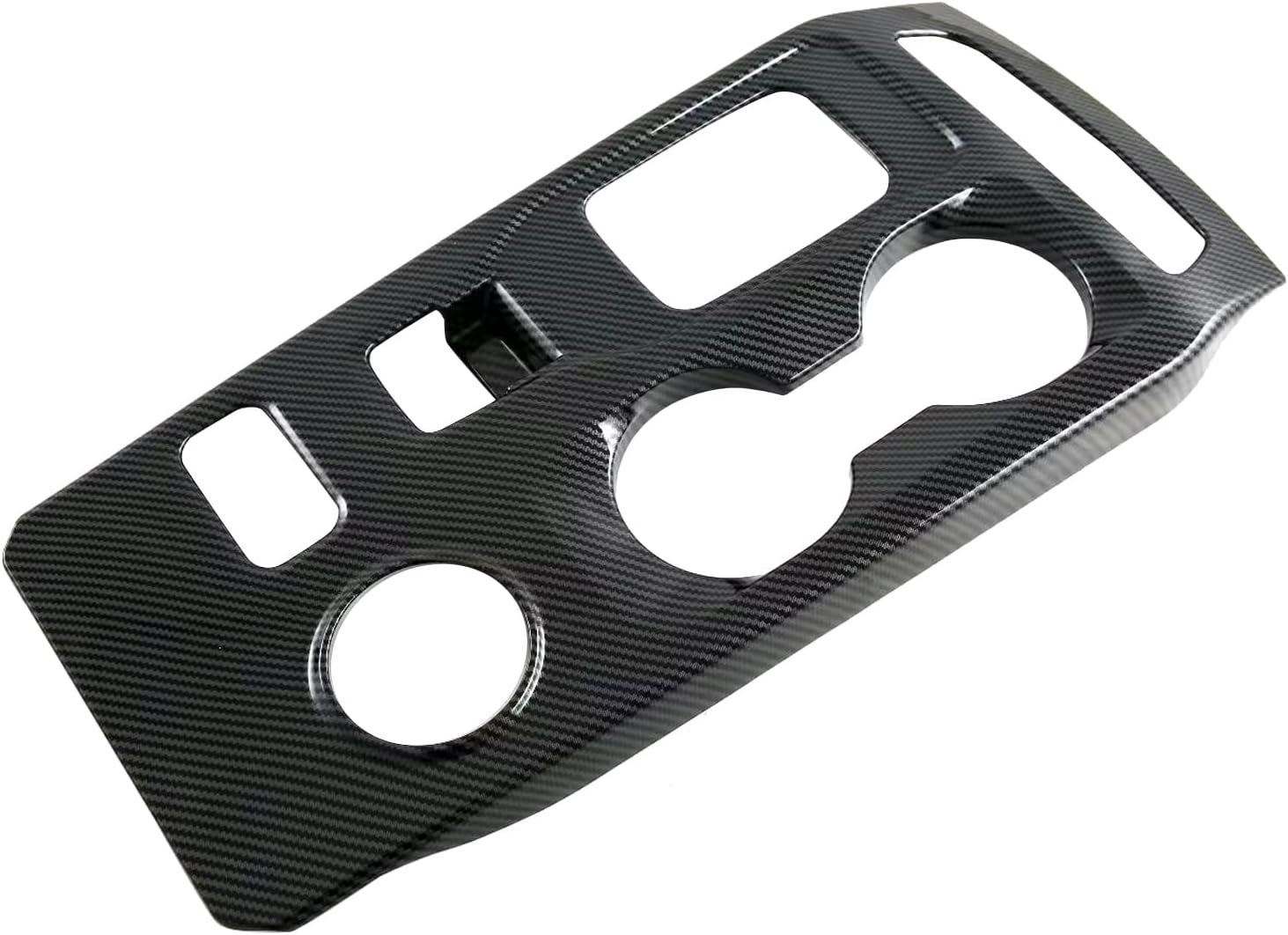 for Ford Ranger P703 2023-2024 LHD Carbon Fiber Black Gear Position Panel Cover Trim 1pcs Car Accessories(Not fit for Manual Transmission) (Raptor)