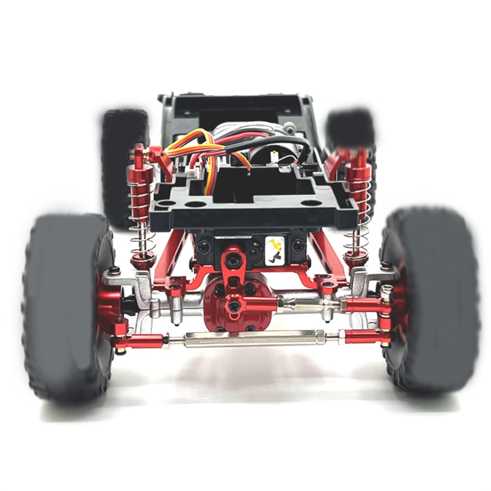 Il set di parti in metallo e alluminio Pillars 1/12 migliora le prestazioni dei kit di accessori di ricambio modificati in lega per auto RC. Set di