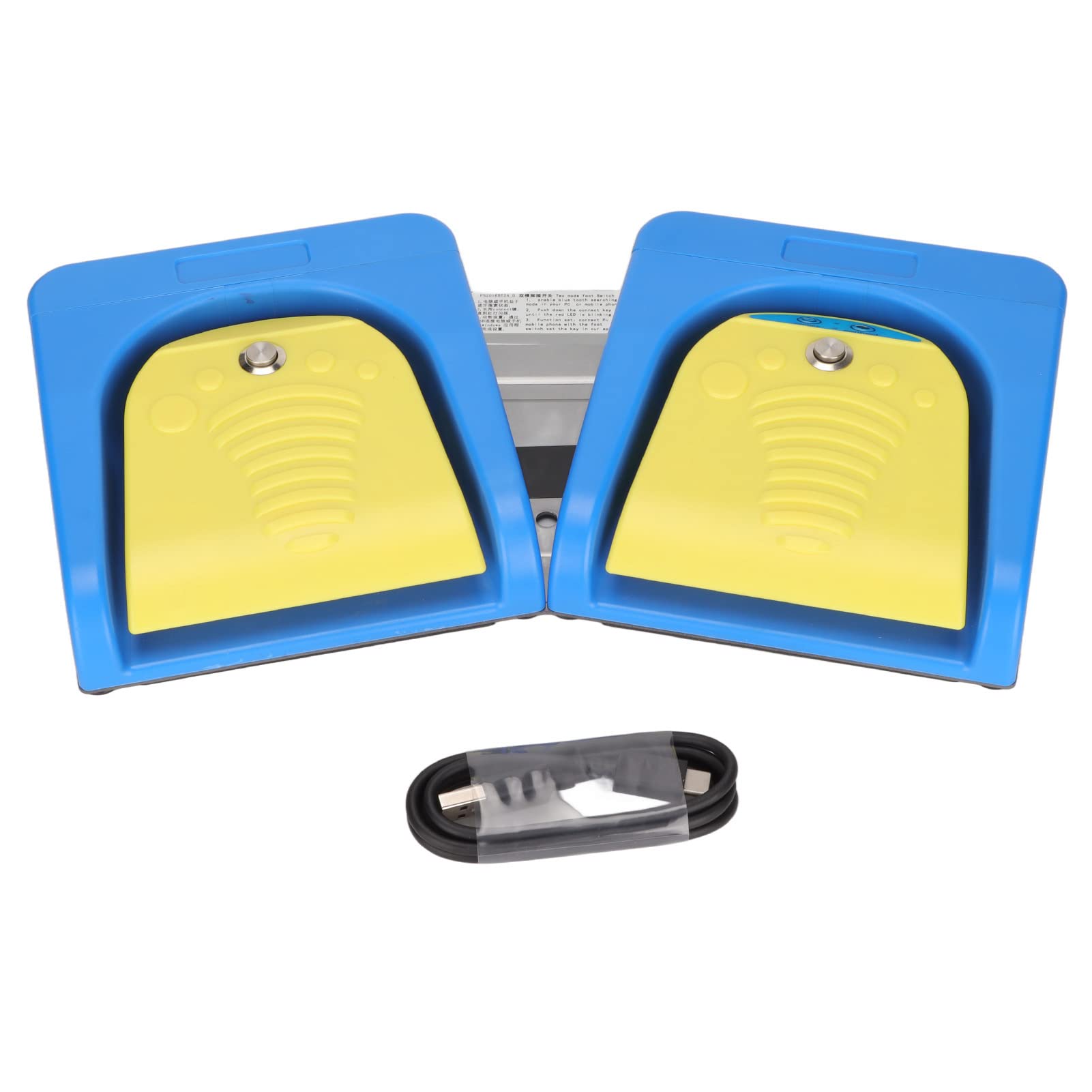 Pedal USB, Teclado Mecánico Programable de Modo Dual para Jugadores, Transcripción, Uso Médico, ABS