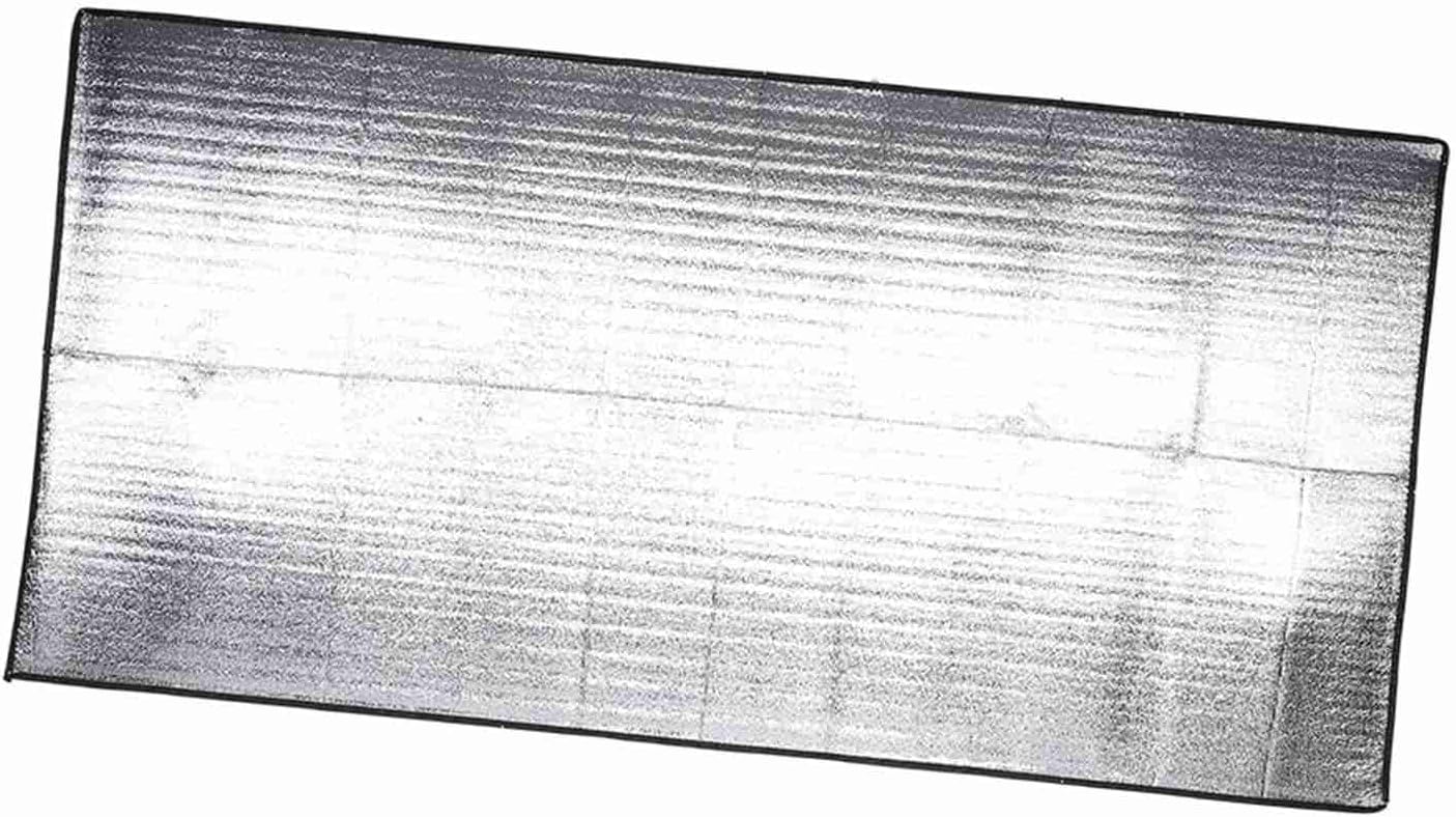 3 Types Camping Mat Foil Blanket, Outdoor Camping Tent Mat Sleeping Mattress Moistureproof Aluminum Foil Pad for Foam Insulating Sleeping Tent Pad