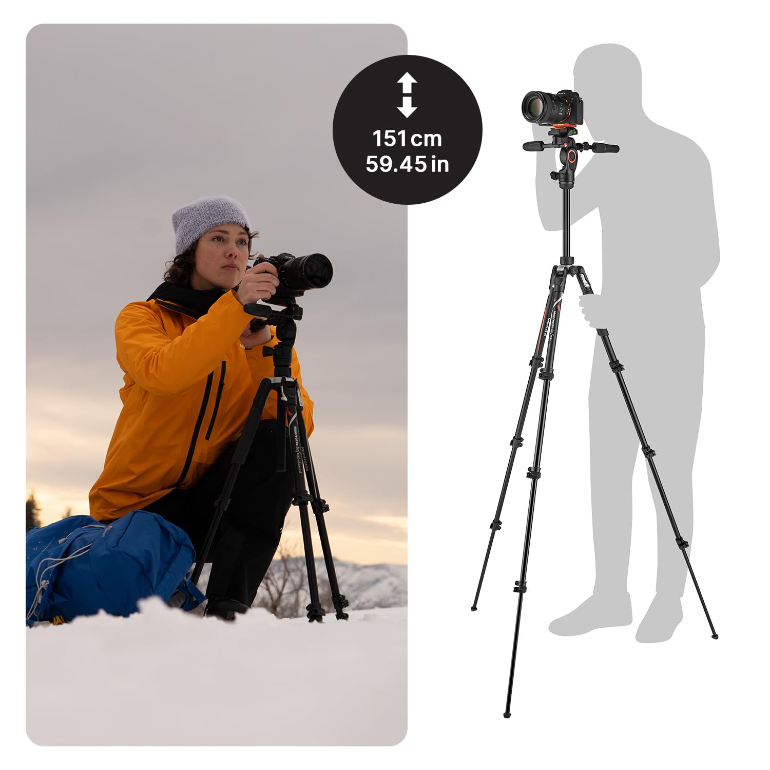 Manfrotto Statyw do Aparatu Fotograficznego