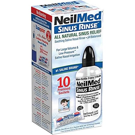 Neilmed SinusRinse All Natural Sinnus Relief 10 Sachets