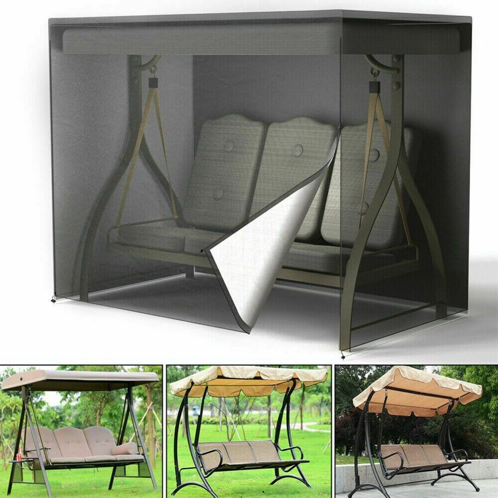 Housse imperméable pour balancelle de jardin 3 places - Protection UV (220 x 125 x 170 cm)
