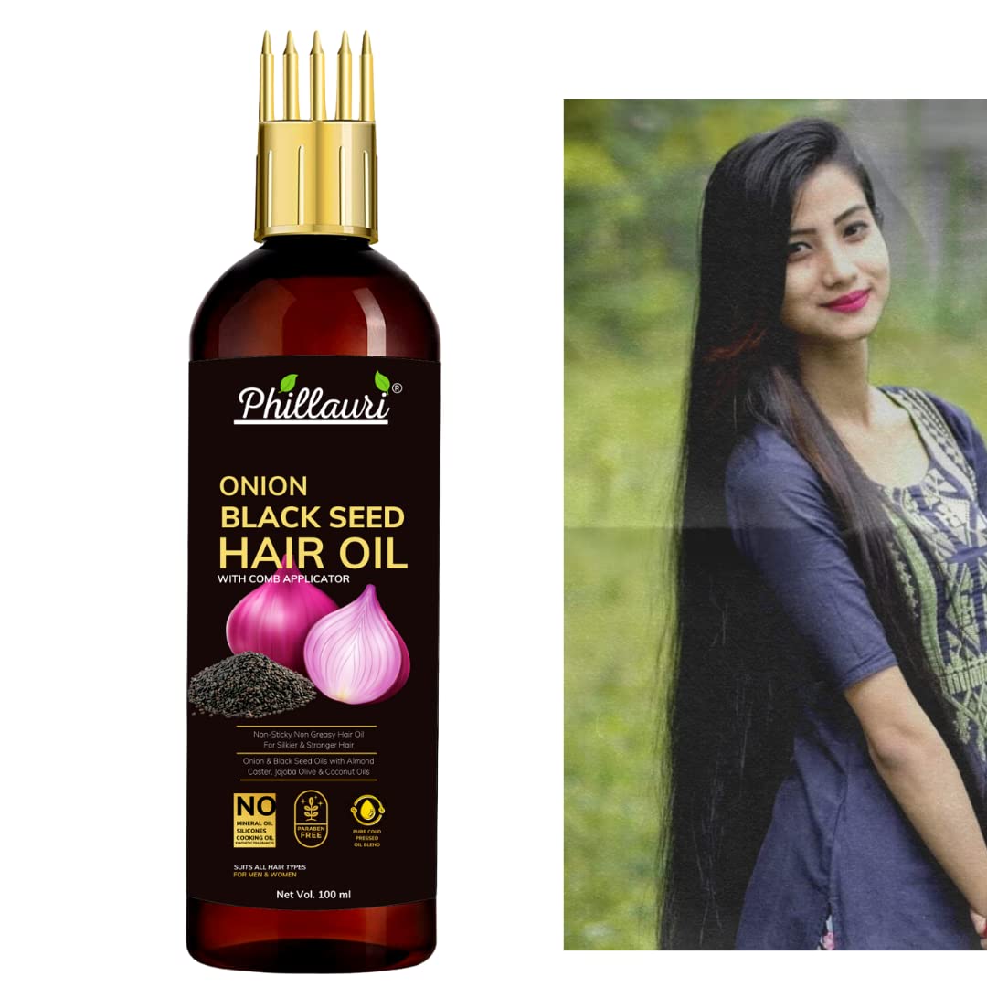 Buy Phillauri Onion Blackseed Hair Oil Advance Quality Hair Oil for