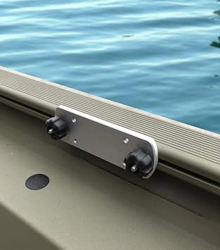 قوس المسار العالمي من Brocraft - Fit Lund، Versatrack، G3، Smokercraft، Lowe Boat Gunnel Track System