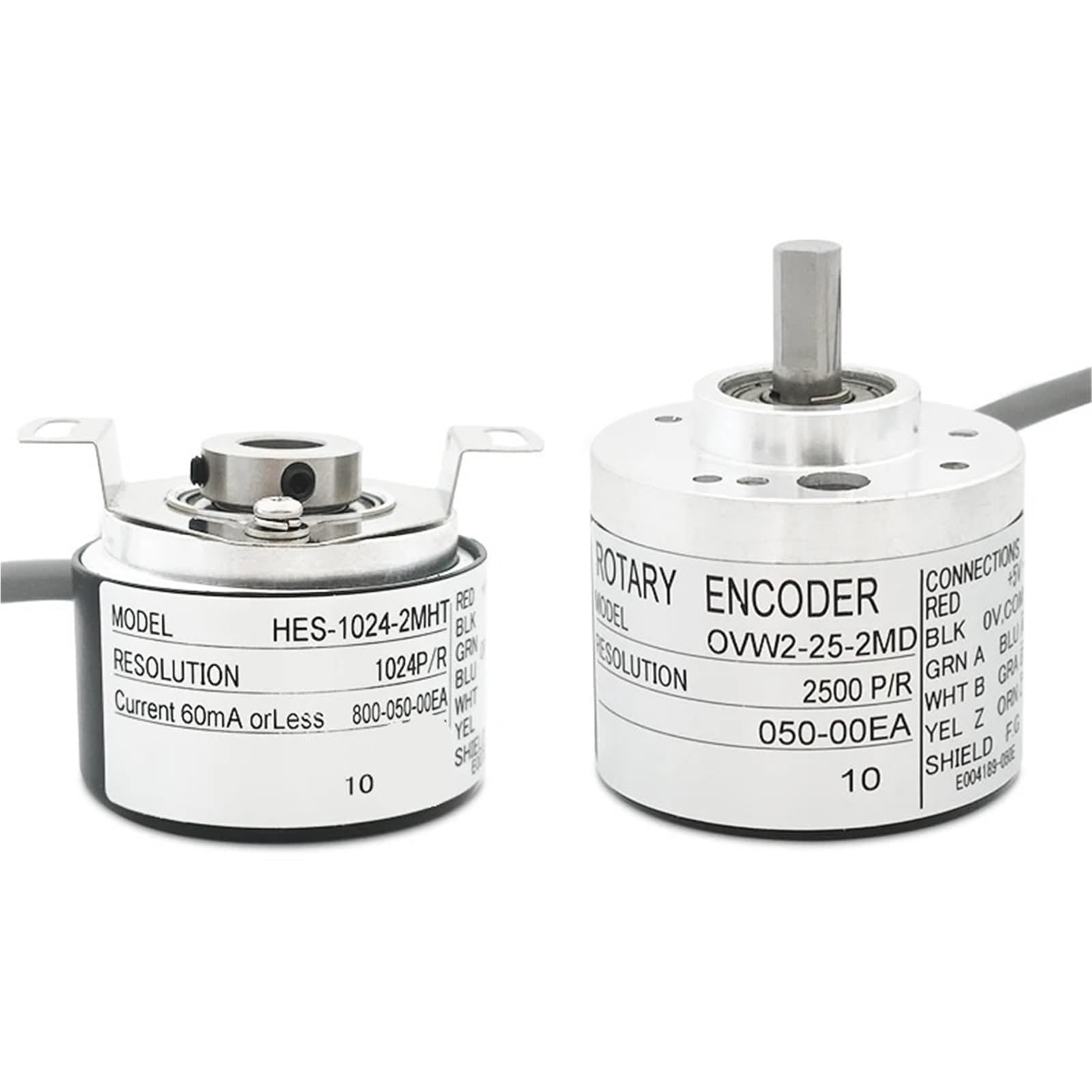 Codeur rotatif incrémental OVW2-2MHC à 1024 impulsions pour arbre moteur HES-06